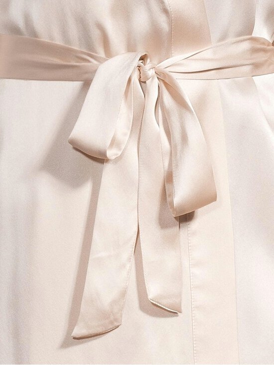 Stockmann Silk - Maya- silkkiaamutakki lahjapakkauksessa - CHAMPAIGNE BEIGE | Stockmann - photo 4
