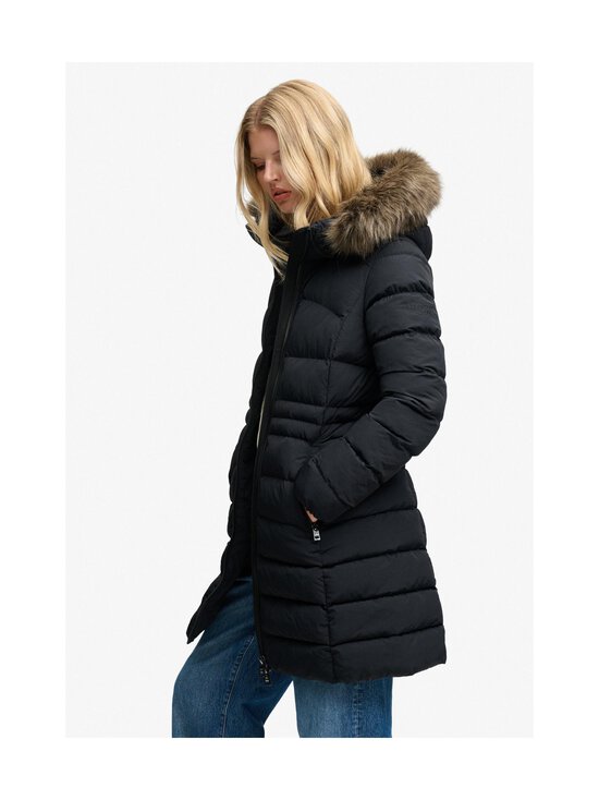 Superdry - Fuji Mid Length -takki - 02A BLACK | Stockmann - photo 4