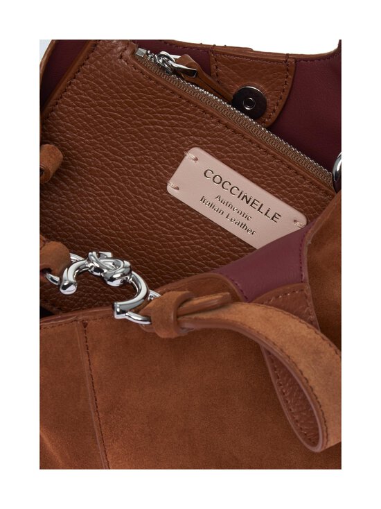 Coccinelle - Nahkkott C-Easy Suede Mini Top Handle - W11 COGNAC/COGNAC | Stockmann - photo 3