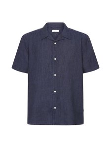 Knowledge Cotton Apparel - Pellavapaita - 1450 YARNDYED - TOTAL ECLIPSE Knowledge Cotton Apparel - Pellavapaita - 1450 YARNDYED - TOTAL ECLIPSE | Stockmann