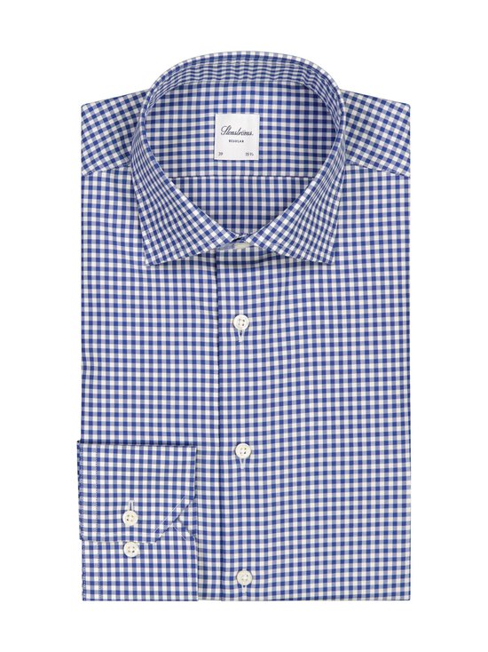 Stenströms - Fitted Body Check krekls ar apkakli - 153 BLUE CHECK | Stockmann - photo 1