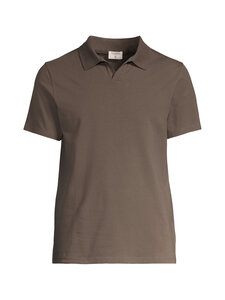 Filippa K - Stretch Cotton -pikeepaita - NULL EBONY BROWN EBONY BROWN | Stockmann