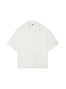Kenzo - Tiger Hawaiian Relaxed Fit -kauluspaita - OFF WHITE | Stockmann