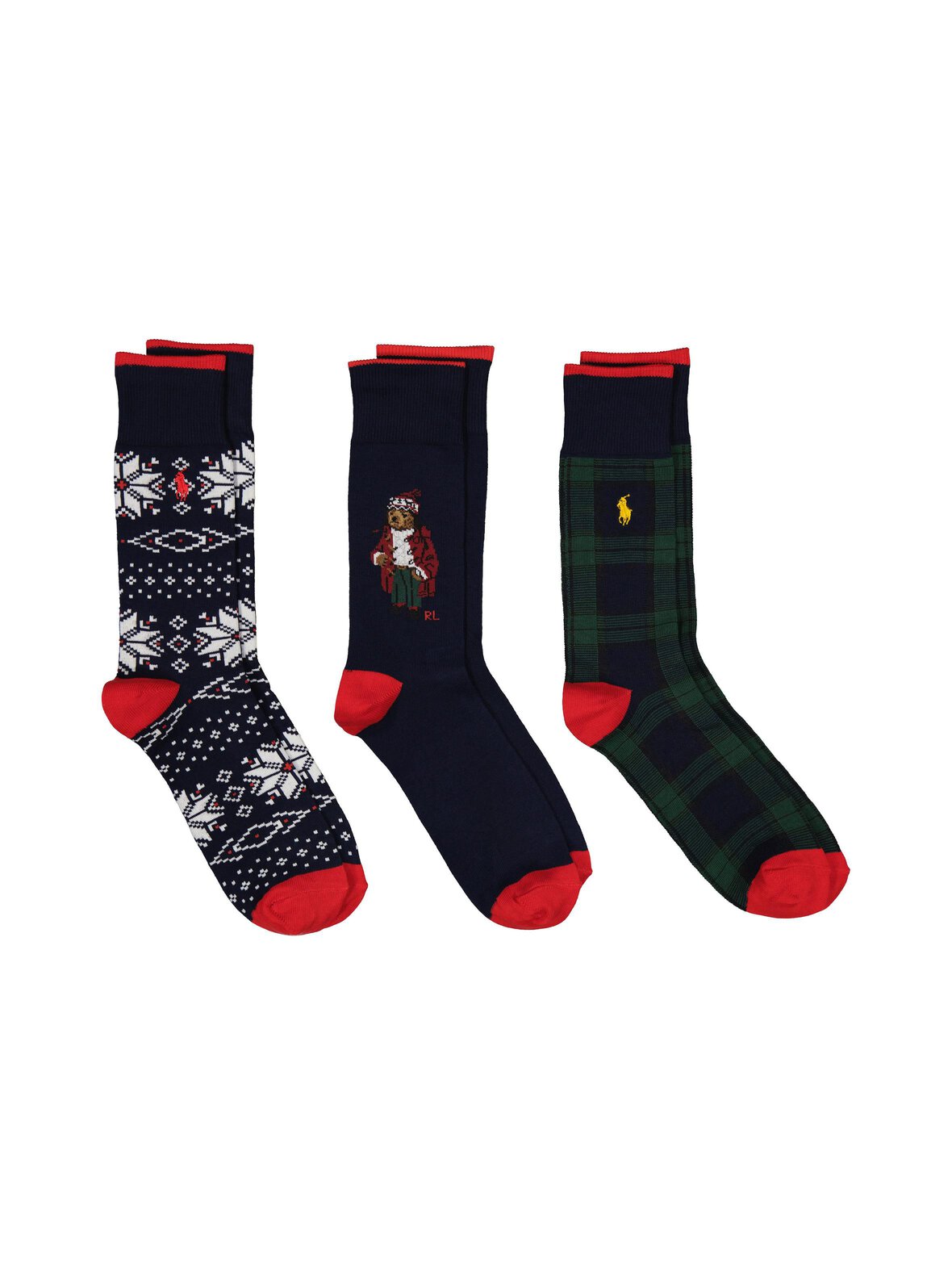 Arctic Bear -sukat 3-pack lahjapakkauksessa