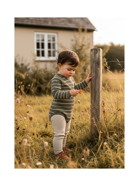 Lil' Atelier - Bodi NbmKail Slim - SHITAKE STRIPES:TURTLEDOVE | Stockmann - photo 4