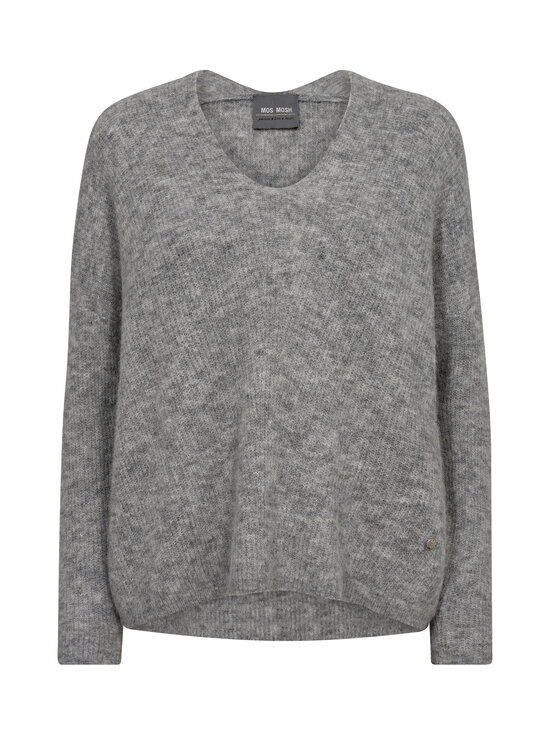 MOS MOSH - MMThora V-Neck -neule - 919 GREY MELANGE | Stockmann - photo 1