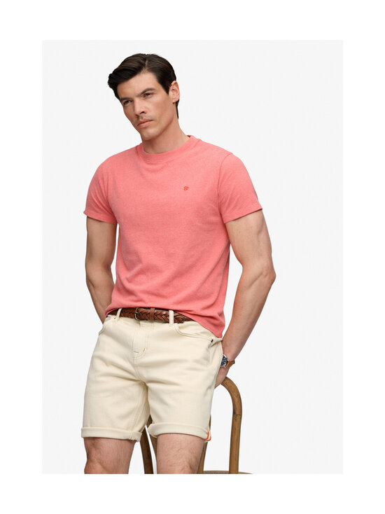 Superdry - Logo Embroidery t-paita - O3Y PUNCH PINK MARL/DARK PINK | Stockmann - photo 3