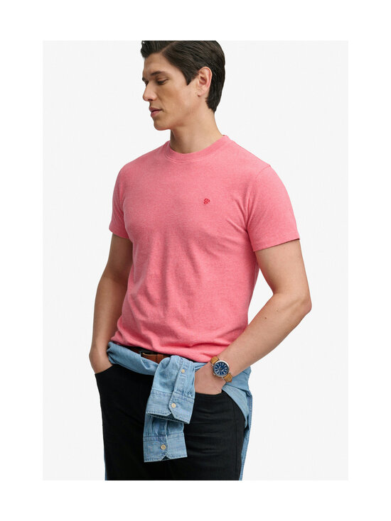 Superdry - Logo Embroidery t-paita - O3Y PUNCH PINK MARL/DARK PINK | Stockmann - photo 6