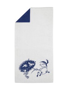 Moomin Arabia - Haisuli organiskās kokvilnas dvielis, 70 x 140 cm - OFF WHITE | Stockmann
