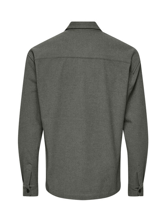 Only & Sons - OnsMark Brushed Overshirt -paita - BELUGA | Stockmann - photo 2