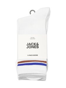JACK & JONES junior - JacBoston Tennis -sukat 3-pack - BRIGHT WHITE PACK:WHITE - WHITE | Stockmann