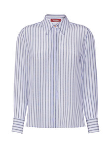 Max Mara Studio - Raidallinen paitapusero - 003 LIGHT BLUE | Stockmann