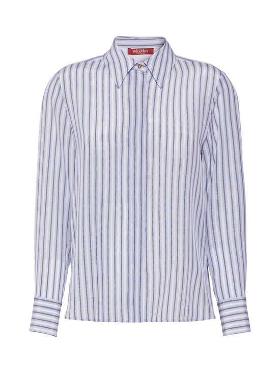 Max Mara Studio - Raidallinen paitapusero - 003 LIGHT BLUE | Stockmann - photo 1
