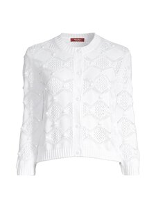 Max Mara Studio - Gufo-neuletakki - 001 WEISS | Stockmann