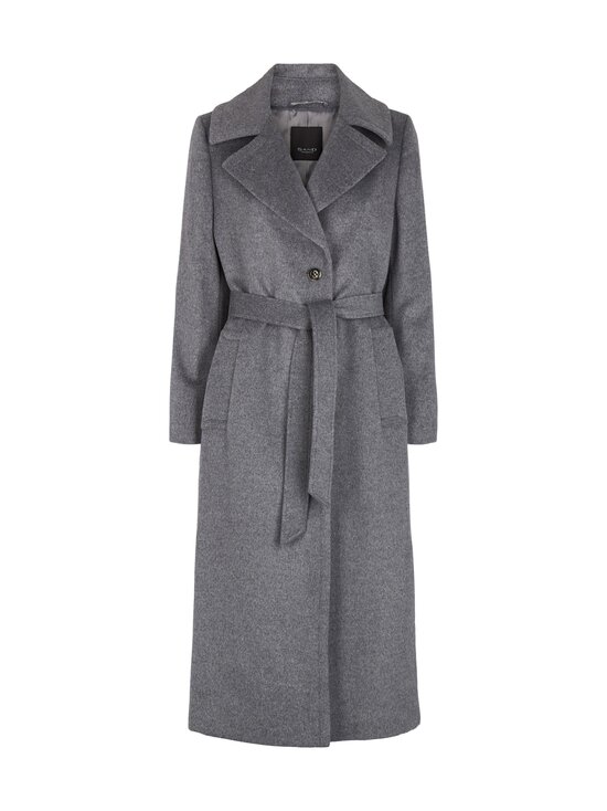 Cashmere Coat W - Clareta Belt -villakangastakki