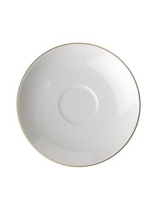 Villeroy & Boch - Anmut Gold -espressokupin aluslautanen - WHITE, GOLD | Stockmann