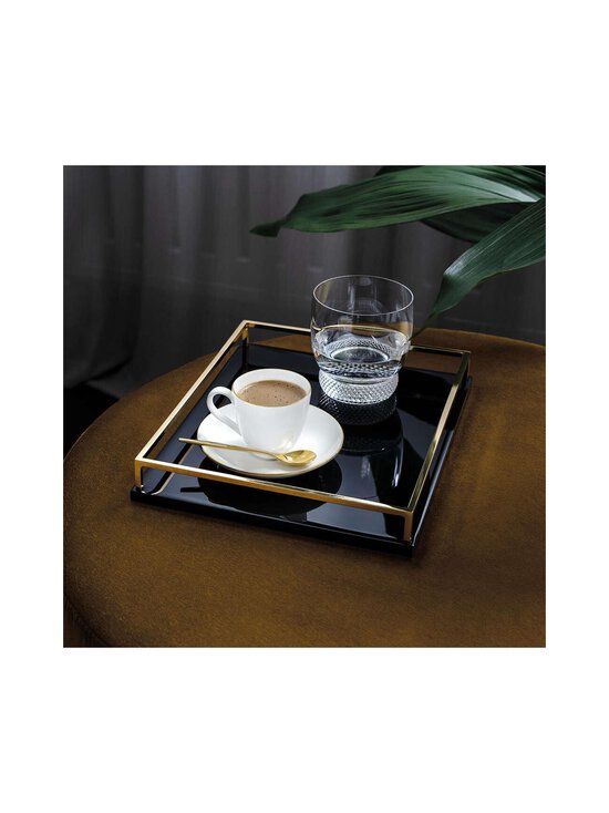 Villeroy & Boch - Anmut Gold -espressokupin aluslautanen - WHITE, GOLD | Stockmann - photo 2