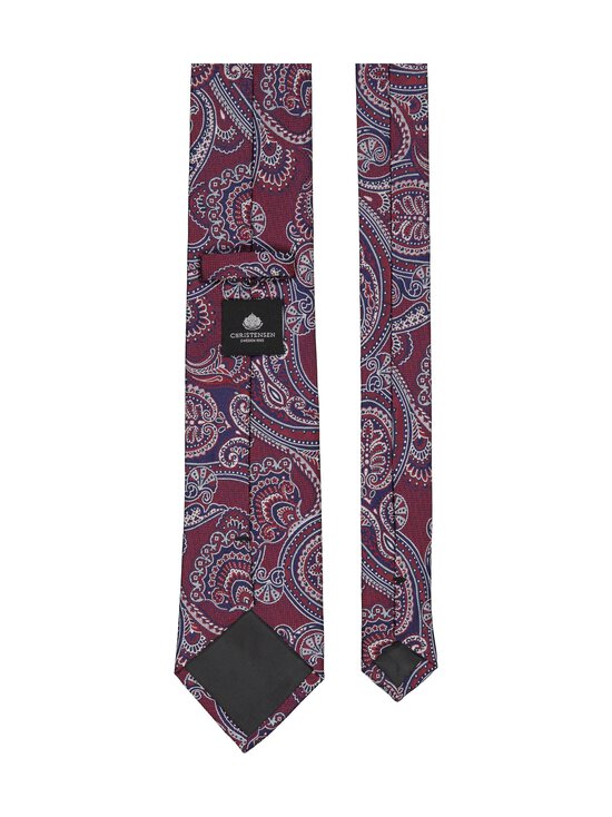 Amanda Christensen - Classic Paisley zīda kaklasaite - 312 WINE RED | Stockmann - photo 2