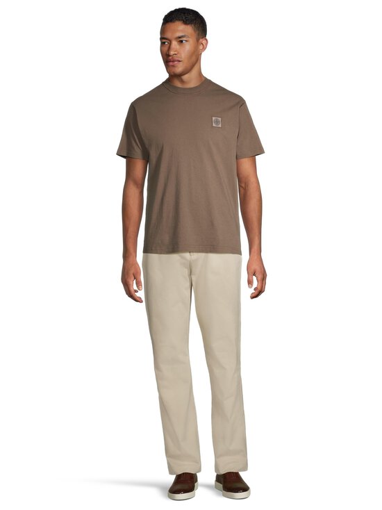 Stone Island - Logo t-paita - V007C SHADOW BROWN | Stockmann - photo 2
