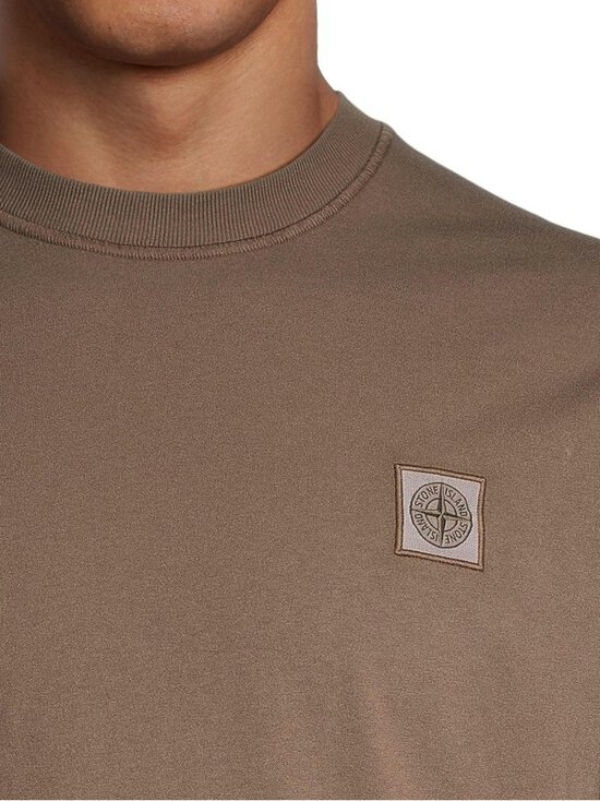 Stone Island - Logo t-paita - V007C SHADOW BROWN | Stockmann - photo 4