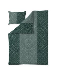 Finlayson - Elektra-satiinipussilakanasetti - GREEN | Stockmann