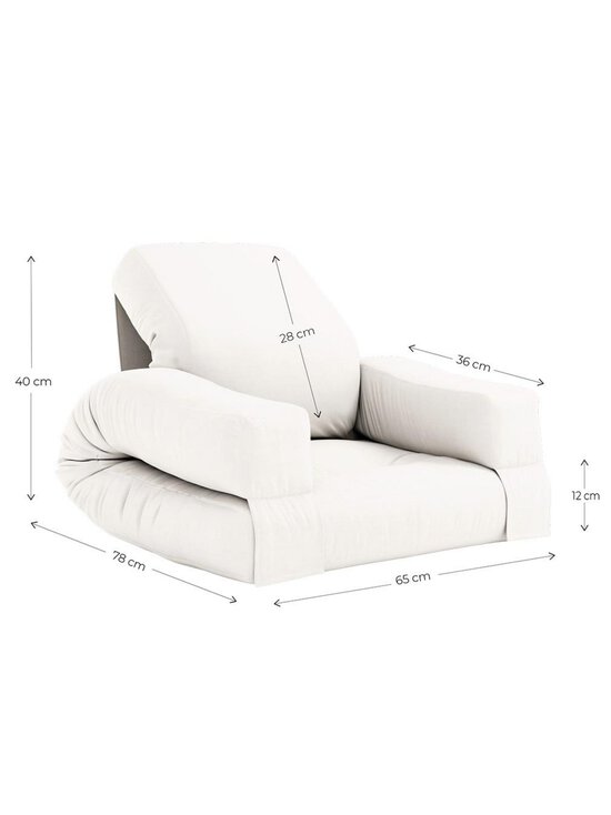 Karup Design - Mini Hippo -nojatuoli - SININEN | Stockmann - photo 12