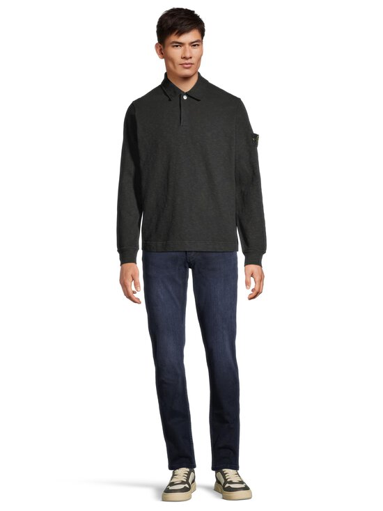 Stone Island - Pitkähihainen pikeepaita - V0029 BLACK - photo 2 Stone Island - Pitkähihainen pikeepaita - V0029 BLACK | Stockmann - photo 2