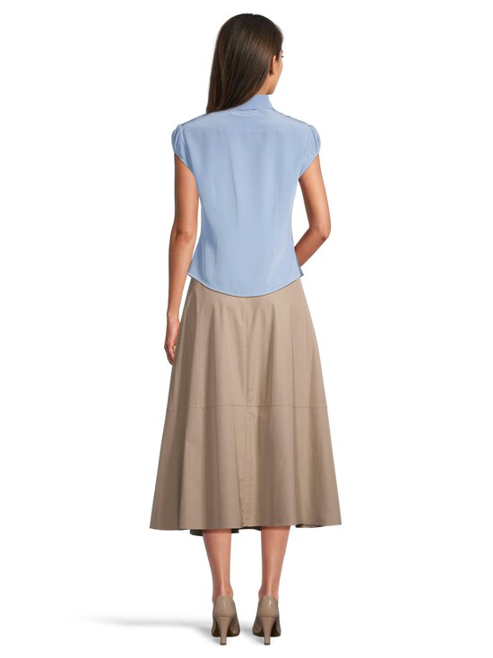 Max Mara Studio - Skipperi-silkkipusero - 044 AZURBLAU - photo 3 Max Mara Studio - Skipperi-silkkipusero - 044 AZURBLAU | Stockmann - photo 3
