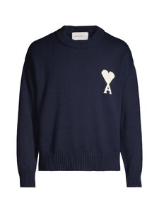 Ami - Crewneck Sweater -neule - ENCRE/ECRU | Stockmann