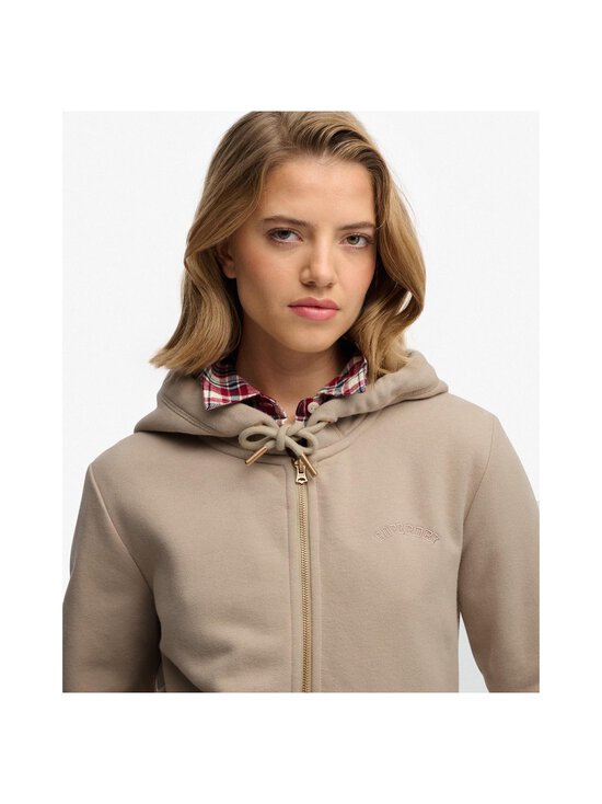 Superdry - Essential Logo Ziphood -hupparitakki - 6NN FEATHER GREY | Stockmann - photo 6