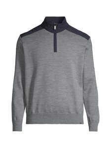 Paul & Shark - Knitted Wool Zipped -neule - DARK GREY Paul & Shark - Knitted Wool Zipped -neule - DARK GREY | Stockmann