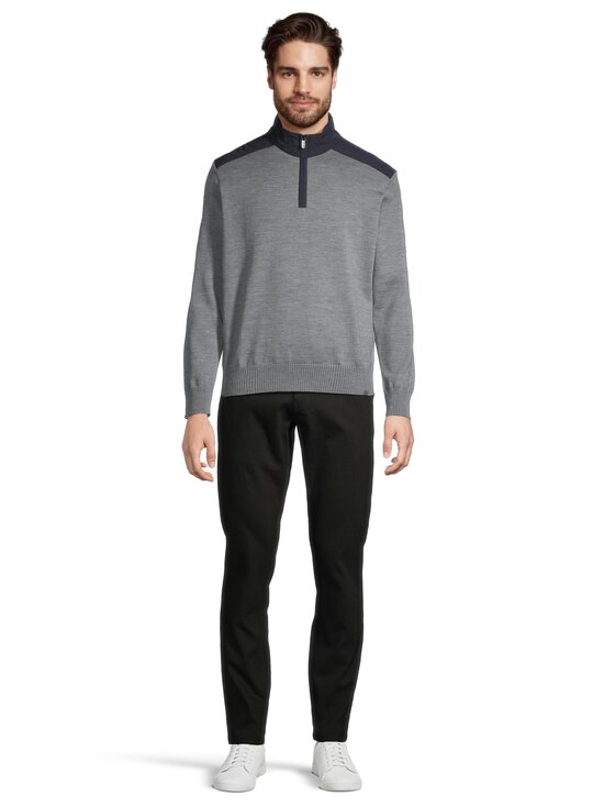 Paul & Shark - Knitted Wool Zipped -neule - DARK GREY - photo 2 Paul & Shark - Knitted Wool Zipped -neule - DARK GREY | Stockmann - photo 2