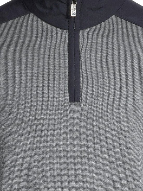 Paul & Shark - Knitted Wool Zipped -neule - DARK GREY - photo 4 Paul & Shark - Knitted Wool Zipped -neule - DARK GREY | Stockmann - photo 4