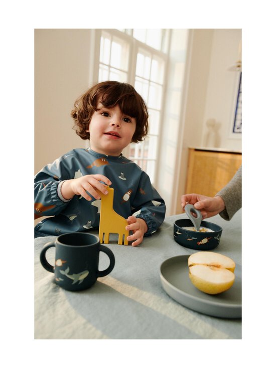 Liewood - Laste sööginõude komplekt Vivi - 2501 ARCTIC SEA / OCEAN VIEW | Stockmann - photo 3