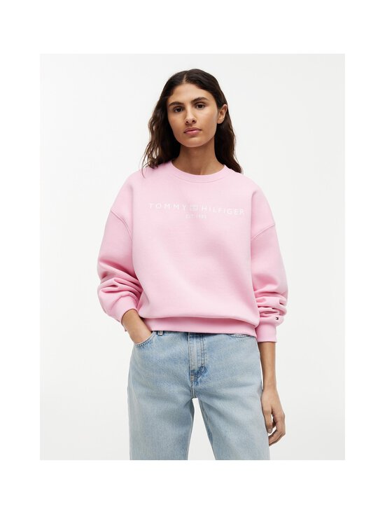 Tommy Hilfiger - Corp Logo Modern -collegepaita - TOL CLASSIC PINK | Stockmann - photo 3