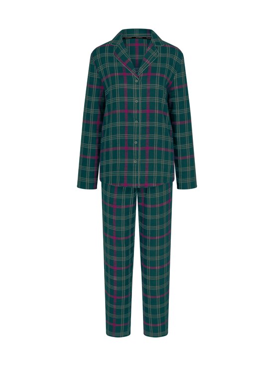 Triumph - Boyfriend Checks -pyjama - M010 GRREN - DARK COMBINATION | Stockmann - photo 1