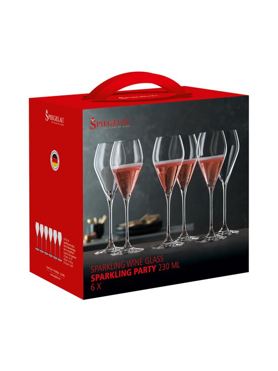 Spiegelau - Sparkling Party -kuohuviinilasit 6 kpl, 230 ml - CLEAR - photo 4 Spiegelau - Sparkling Party -kuohuviinilasit 6 kpl, 230 ml - CLEAR | Stockmann - photo 4