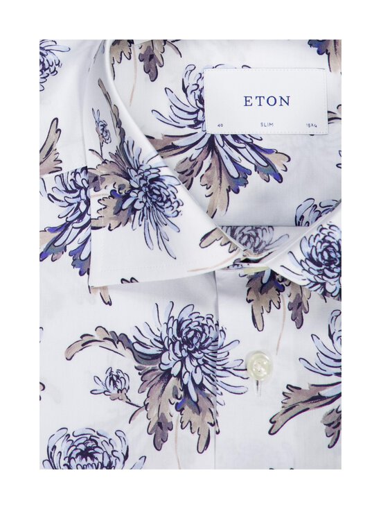 Eton - Slim Fit Floral Signature Twill -kauluspaita - 32 BEIGE | Stockmann - photo 2