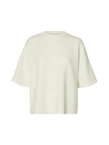 Selected - Trikotaažsärk SlfOversized Tenny - SNOW WHITE | Stockmann