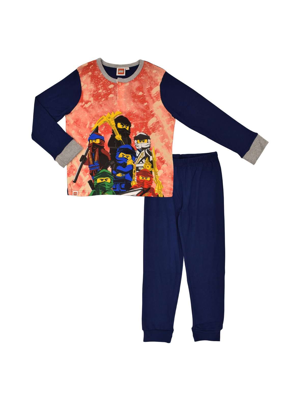Lego Ninjago -pyjama 2-osainen