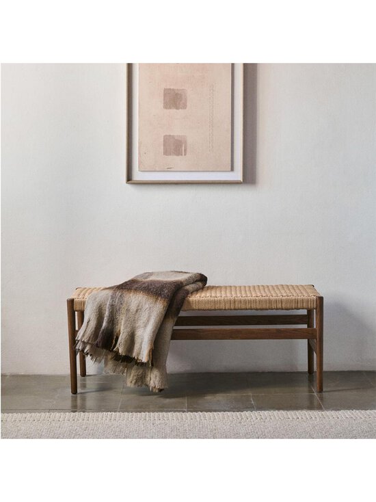 Kave Home - Zaide-penkki pähkinä/paperinaru L 120 cm - BROWN | Stockmann - photo 6