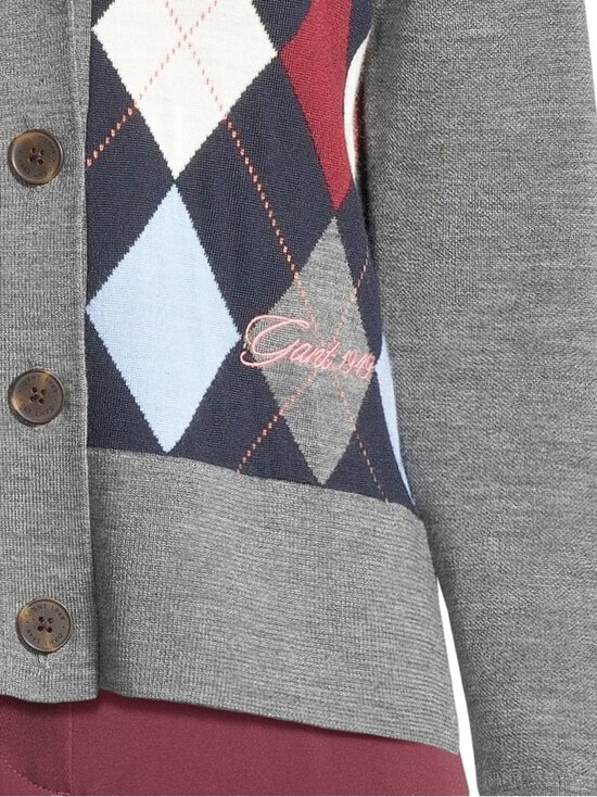 GANT - Argyle-neuletakki - 90 CHARCOAL MELANGE - photo 4 GANT - Argyle-neuletakki - 90 CHARCOAL MELANGE | Stockmann - photo 4