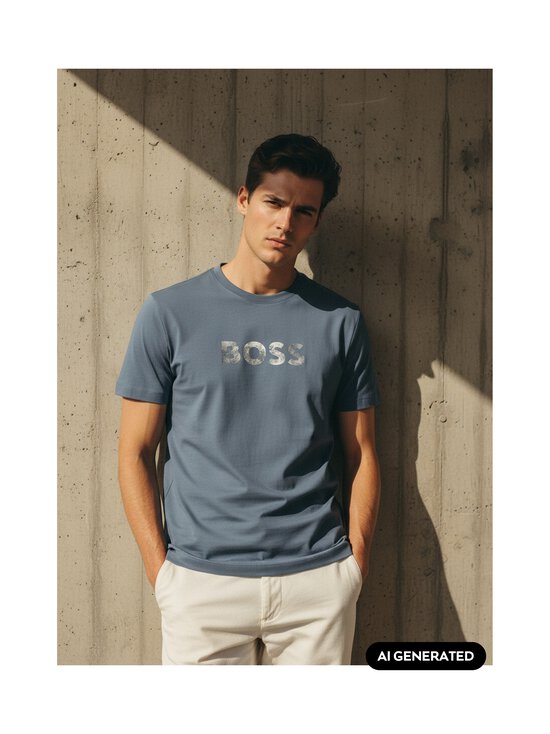 Boss Orange - T-särk Effect - 424 MEDIUM BLUE | Stockmann - photo 5