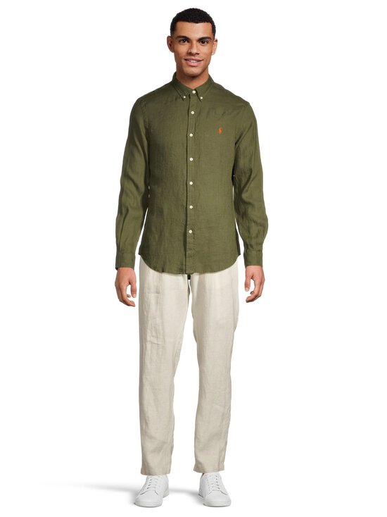 Polo Ralph Lauren - Slim Fit Sport krekls ar apkakli - NEW OLIVE - photo 2 Polo Ralph Lauren - Slim Fit Sport krekls ar apkakli - NEW OLIVE | Stockmann - photo 2