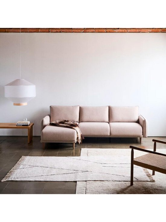 Kave Home - Carlota-divaanisohva beige/pyökki L 262 cm - BEIGE | Stockmann - photo 7