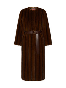 Max Mara Studio - Mstorma-tekoturkistakki - 001 HAZELNUT BROWN | Stockmann