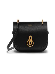 Mulberry - Amberley Satchel Small ādas soma - A100 BLACK | Stockmann