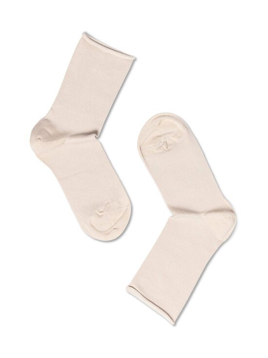 Note - Bamboo Roll - kiristämättömät sukat - 410 LT. BEIGE | Stockmann - photo 2