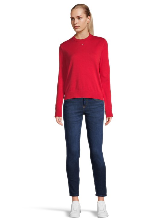 Tommy Jeans - TJW Essential Crew -neulepusero - XLE SAPPHIRE RED - photo 2 Tommy Jeans - TJW Essential Crew -neulepusero - XLE SAPPHIRE RED | Stockmann - photo 2