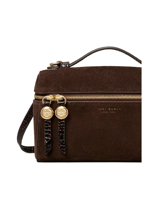 Tory Burch - Kott Romy Suede Slim Top - 200 DARK COCOA | Stockmann - photo 4